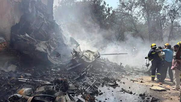 Ahmedabad Air India Plane Crash: 242 Onboard, Major Tragedy Unfolds Near Airport