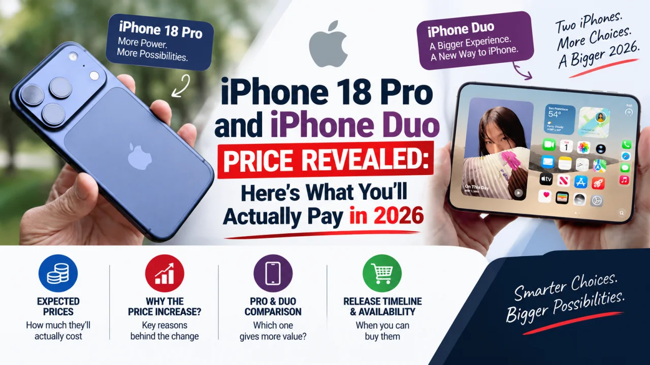 iPhone 18 Pro and iPhone Duo Price Revealed: Here's What You'll Actually Pay in 2026