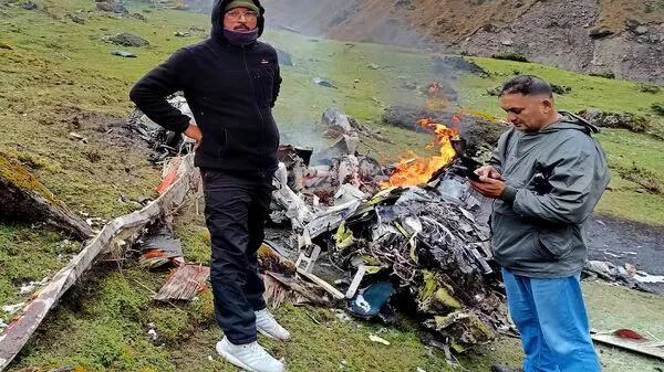 Tragedy in the Himalayas: Kedarnath Helicopter Crash Claims 7 Lives Amid Harsh Weather