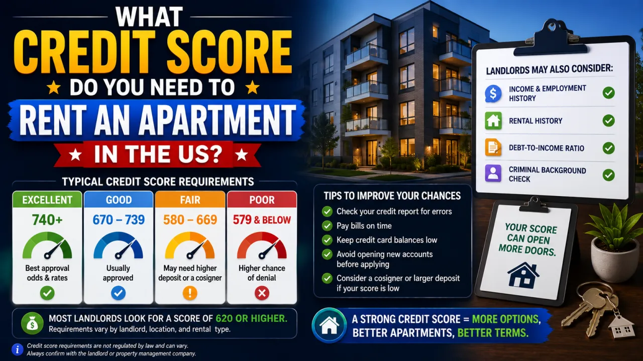 What Credit Score Do You Need to Rent an Apartment in the US?