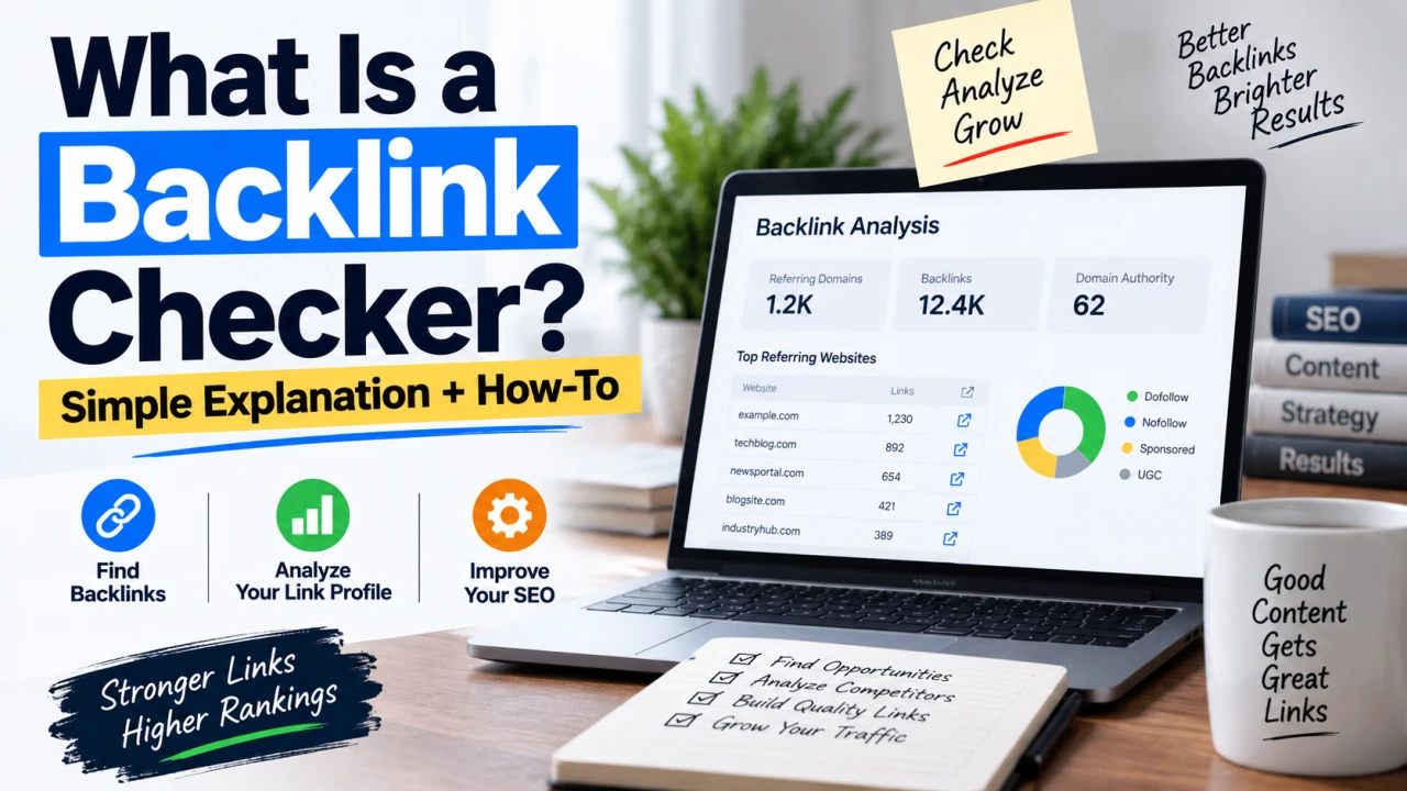 What Is a Backlink Checker? (And How to Actually Use One)