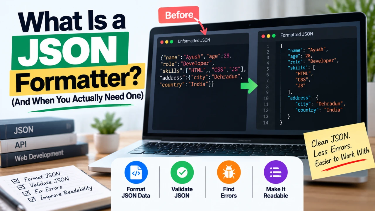 What Is a JSON Formatter? (And When You Actually Need One)