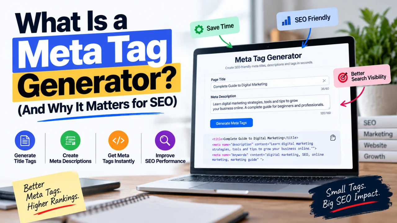 What Is a Meta Tag Generator? (And Why It Matters for SEO)